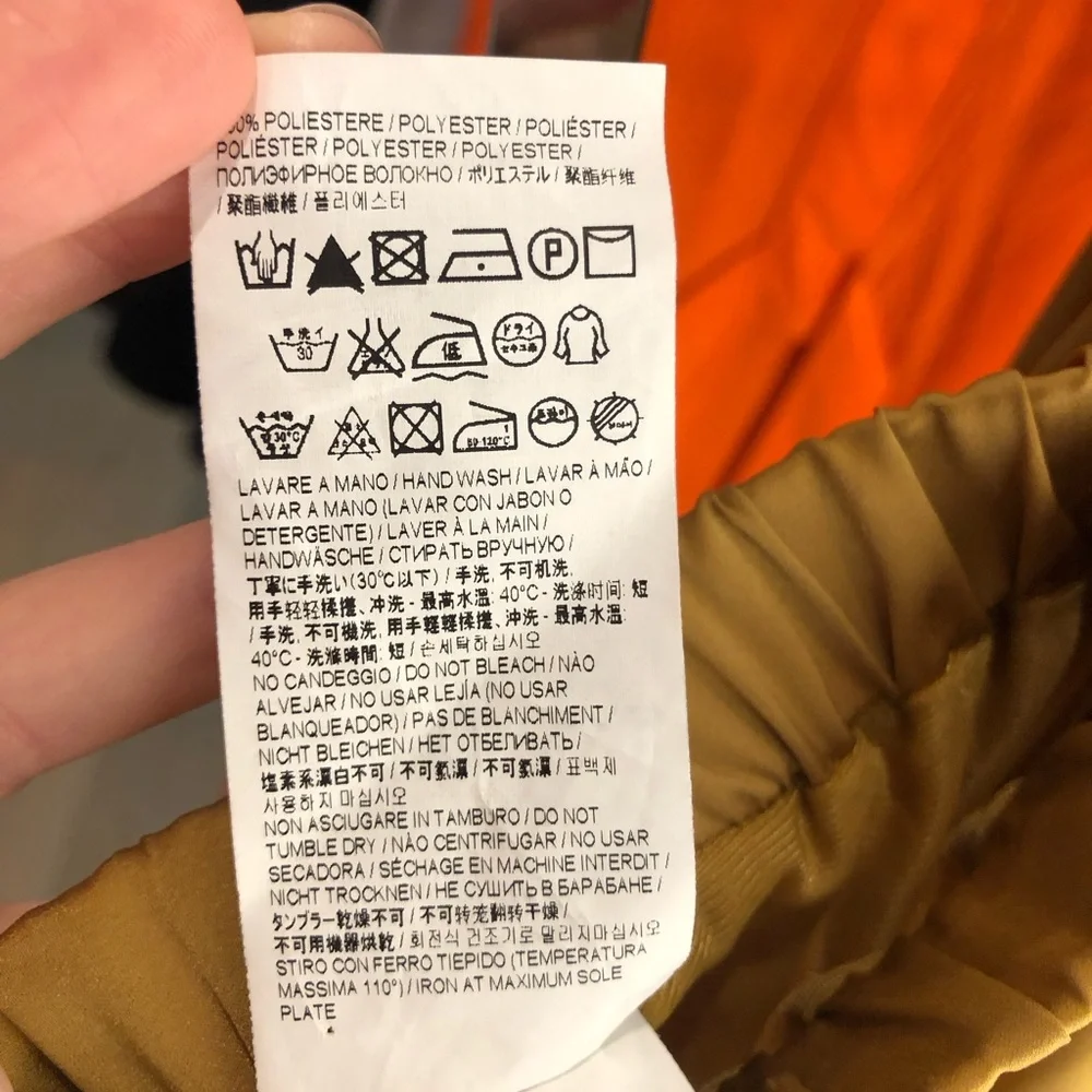 FORNARINA Gold/Mustard Yellow Women’s Flowy Polyester Maxi Skirt (M) - Picture 8 of 8